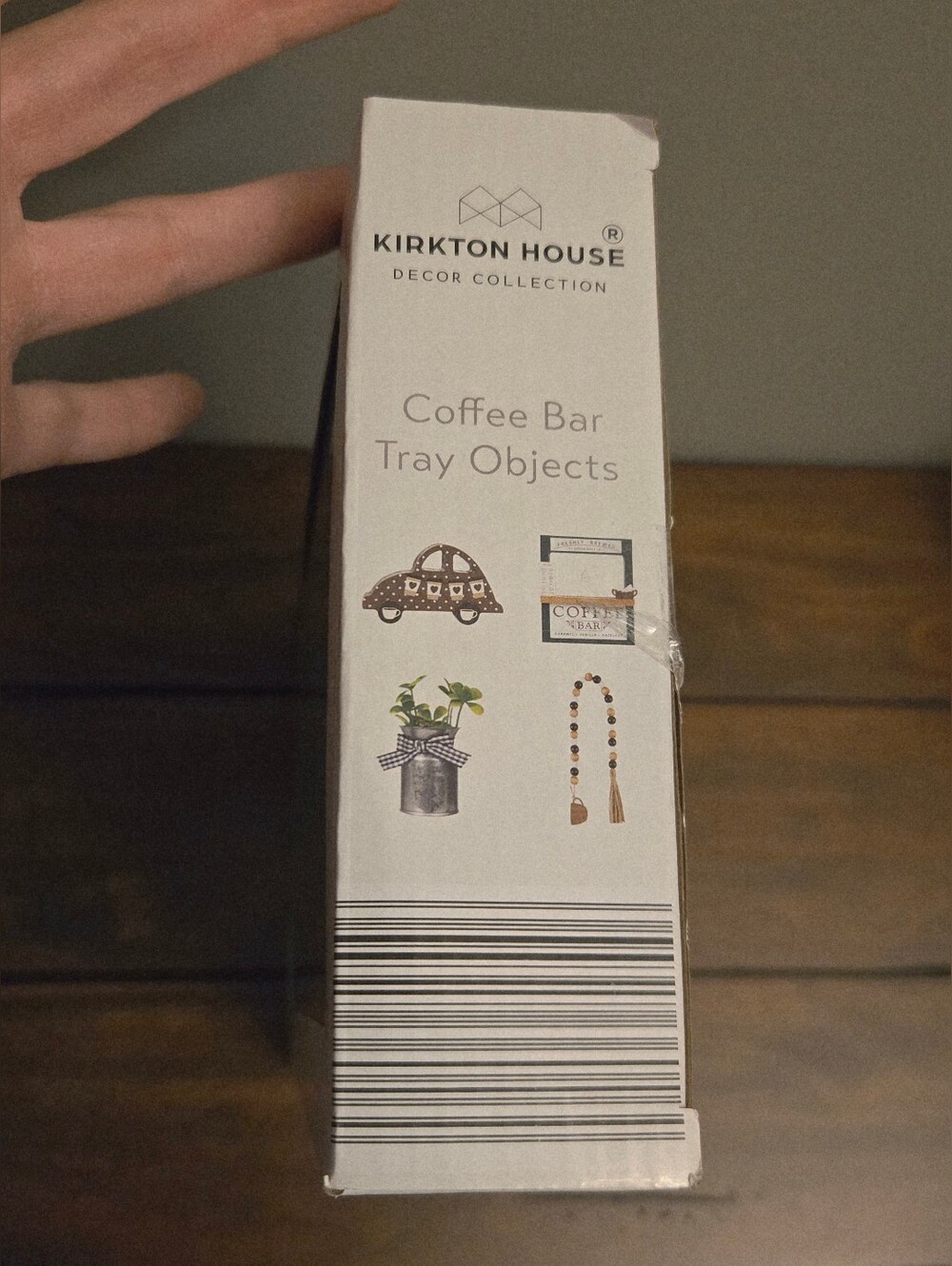 Rustic Black & Cream Coffee Bar Home Accent Set - Picture 8 of 10